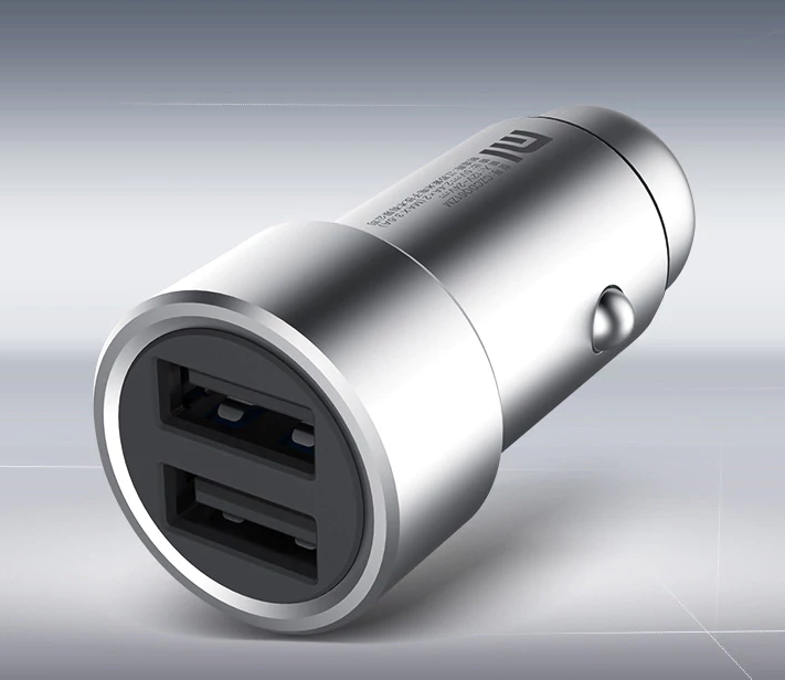 Smart Dual USB Car Charger metal Xiaomi