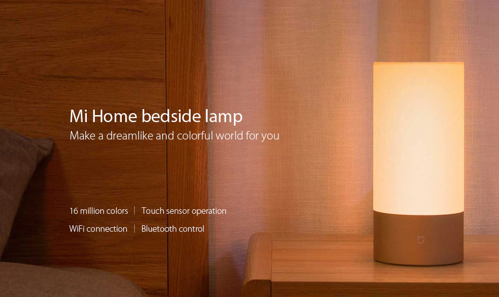 Smart Lamp bedside table Xiaomi Mijia - Bluetooth, WiFi, App