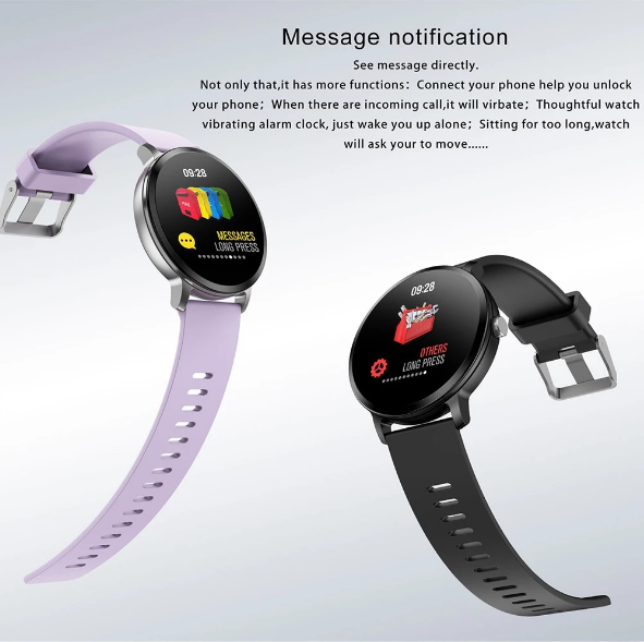 Smart Fitness Watch Vektros V11 Waterproof IP67 Pulse, Pedometer, Blood Pressure