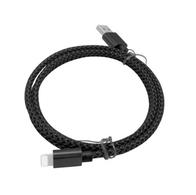 Braided aluminum charging cable 2 m for iPhone 5/6/7/8 / X / XS / XR