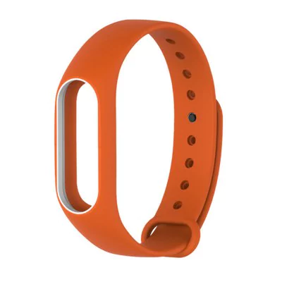 Dichromatic strap of thermoplastic elastomer for Xiaomi Mi Band 2