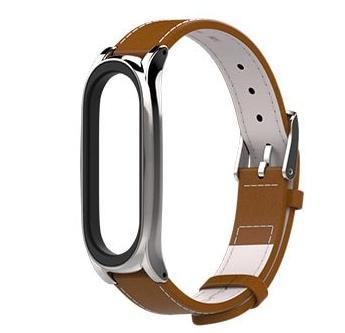 Leather strap Xiaomi Mi Band 3 / Mi Band 4