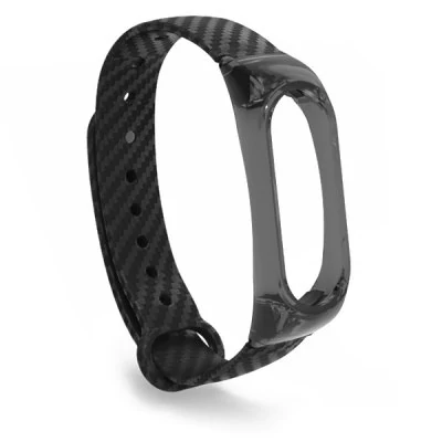 "Carbon" silicone strap Xiaomi Mi Band 2