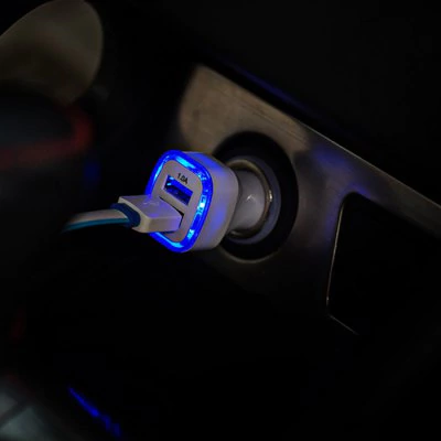 Car Charger with LED light