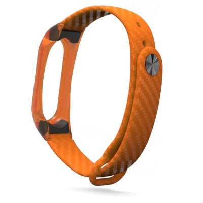 "Carbon" silicone strap Xiaomi Mi Band 2