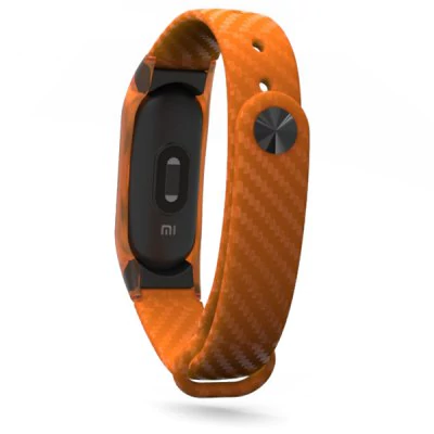 "Carbon" silicone strap Xiaomi Mi Band 2