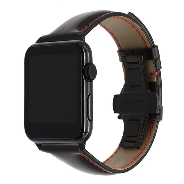 Leather strap from Italian leather for Apple Watch 5/4/3/2/1 40mm