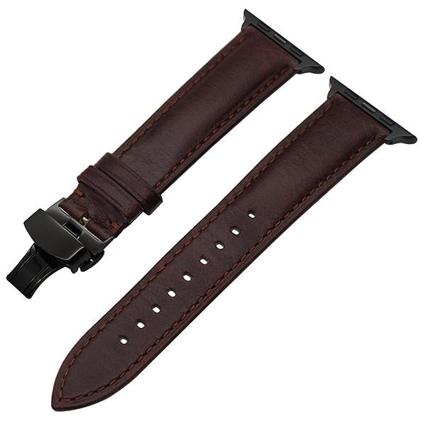 Leather strap from Italian leather for Apple Watch 5/4/3/2/1 44mm