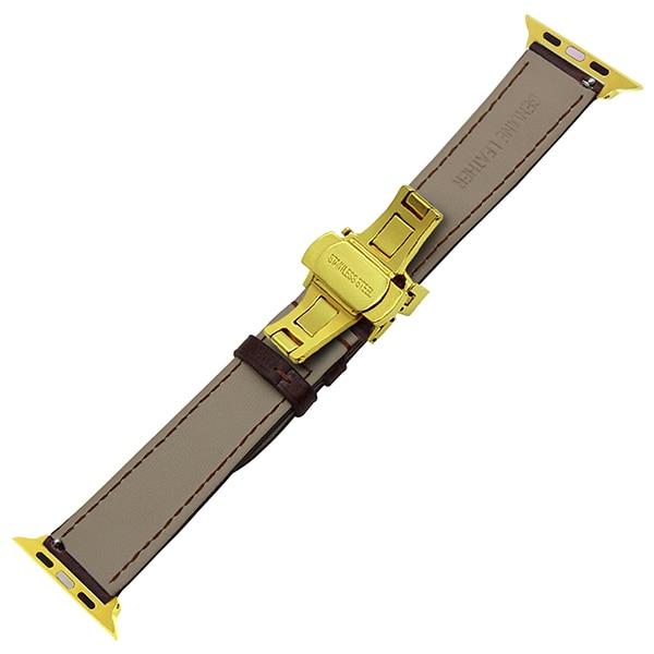 Leather strap from Italian leather for Apple Watch 5/4/3/2/1 42mm