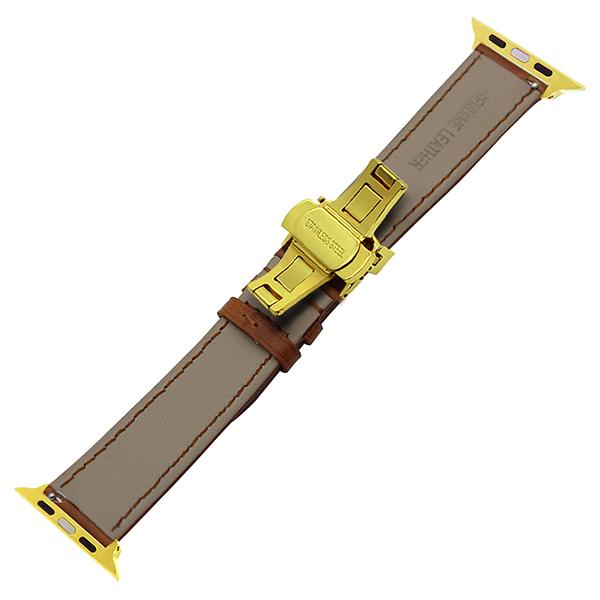 Leather strap from Italian leather for Apple Watch 5/4/3/2/1 44mm