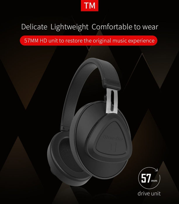 Wireless headphones Bluedio TM, 30 hours, microphone, Bluetooth 5.0