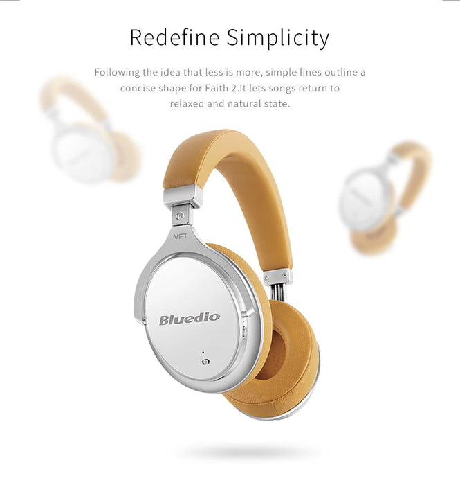 Wireless headphones Bluedio F2, Active Noise Canceling, Bluetooth Stereo