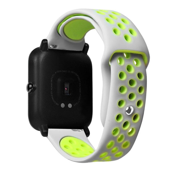 Two-tone breathable silicone strap Xiaomi Huami Amazfit Bip