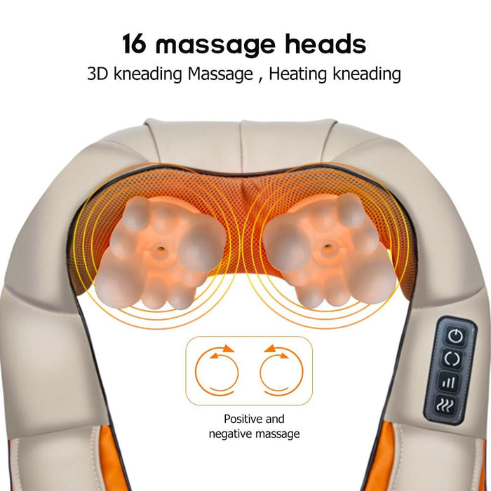 Massager body - arms and neck, electric, with car charger