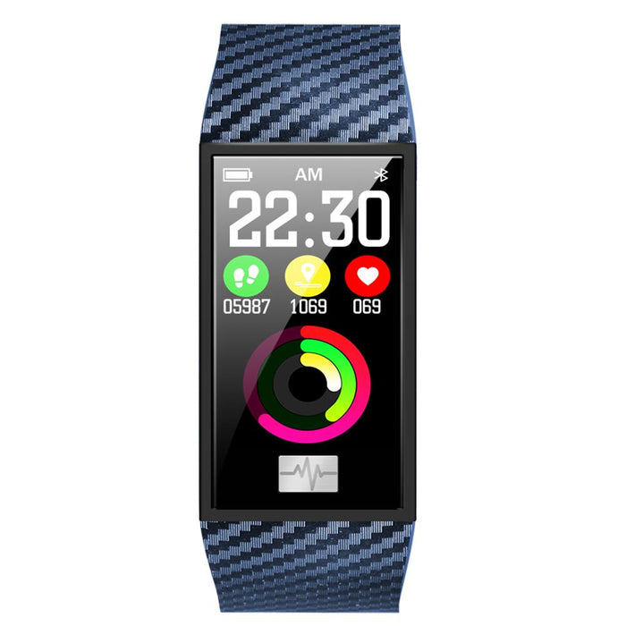 Fitness smart bracelet F98 1.14 a large display, monitor pulse, ECG graph blood pressure, IP68 waterproof