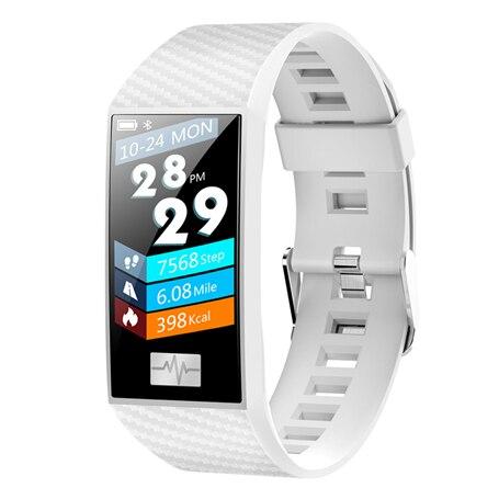 Fitness smart bracelet F98 1.14 a large display, monitor pulse, ECG graph blood pressure, IP68 waterproof