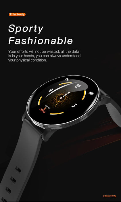 Smart watch Vektros W8 Fitness Tracker, pulse, blood pressure, blood oxygen, sleep quality, Metal shell, Waterproof