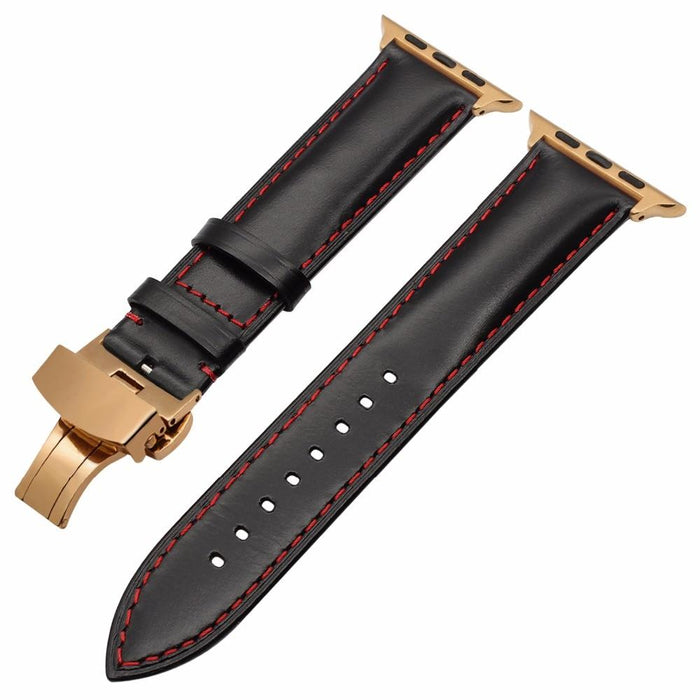 Leather strap from Italian leather for Apple Watch 5/4/3/2/1 44mm