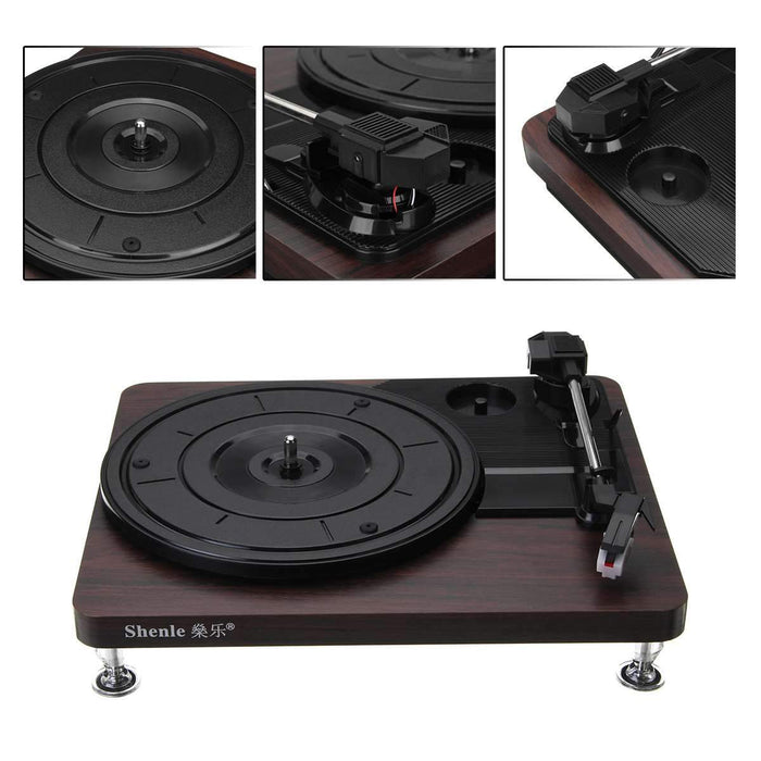 Portable digital turntable, 3.5 mm USB output