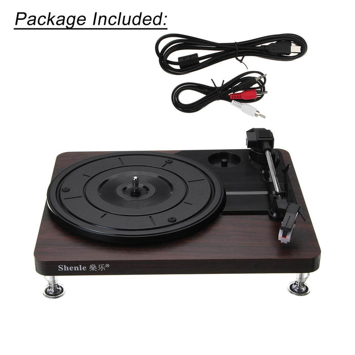 Portable digital turntable, 3.5 mm USB output