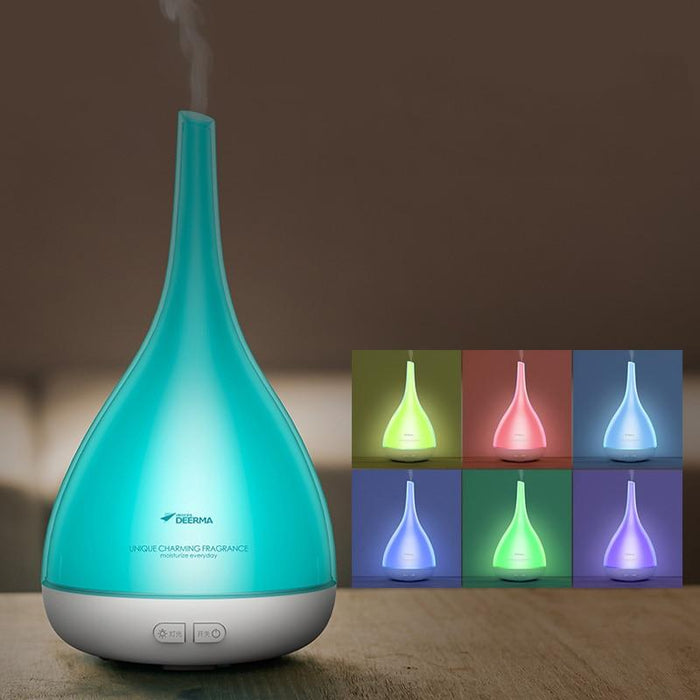 Air humidifier Xiaomi Deerma function of aromatherapy lamp change 7 colors