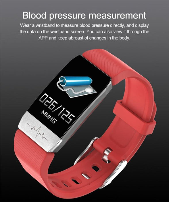 Smart bracelet Vektros VT03, measurement of temperature, ECG. blood oxygen