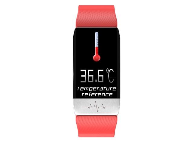 Smart bracelet Vektros VT03, measurement of temperature, ECG. blood oxygen