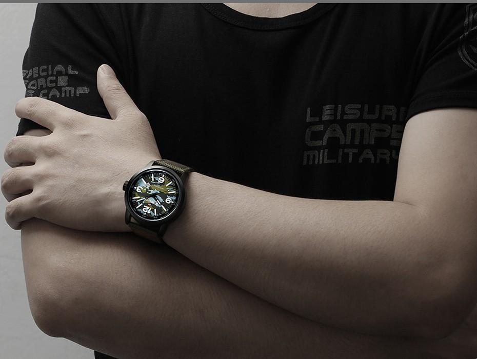 Waterproof male quartz watch NAVIFORCE 9080