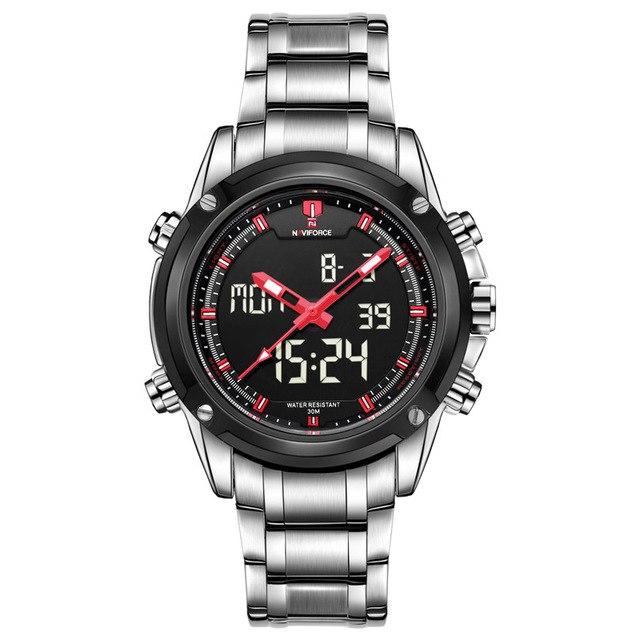 Waterproof male quartz watch NAVIFORCE 9050