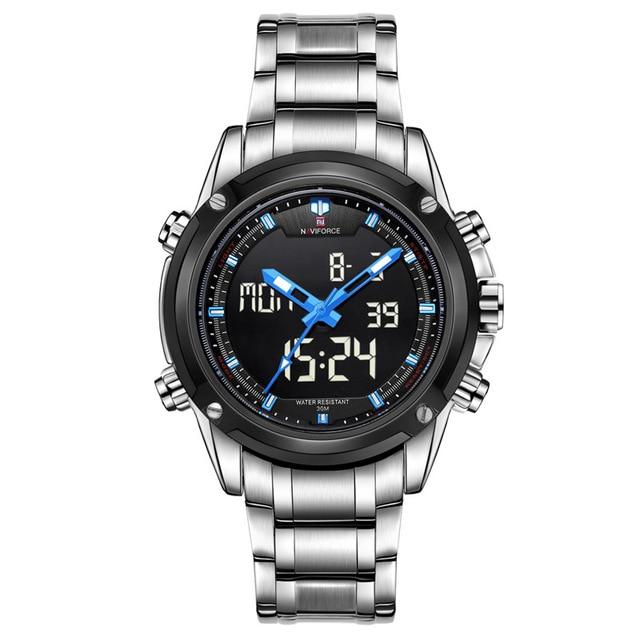 Waterproof male quartz watch NAVIFORCE 9050