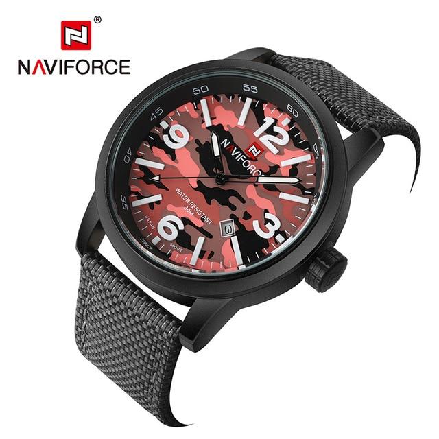 Waterproof male quartz watch NAVIFORCE 9080