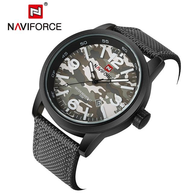 Waterproof male quartz watch NAVIFORCE 9080