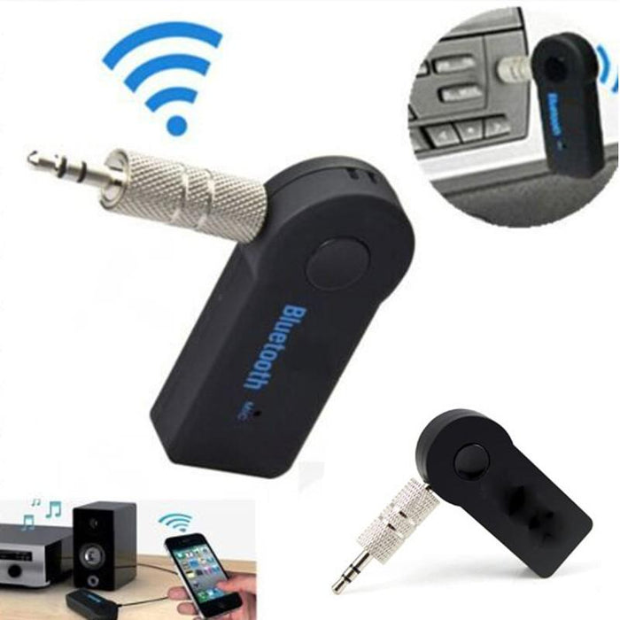 Bluetooth receiver for the car, headphones and home systems with microphone