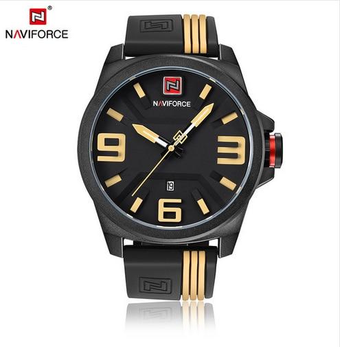 Waterproof male quartz watch NAVIFORCE 9098