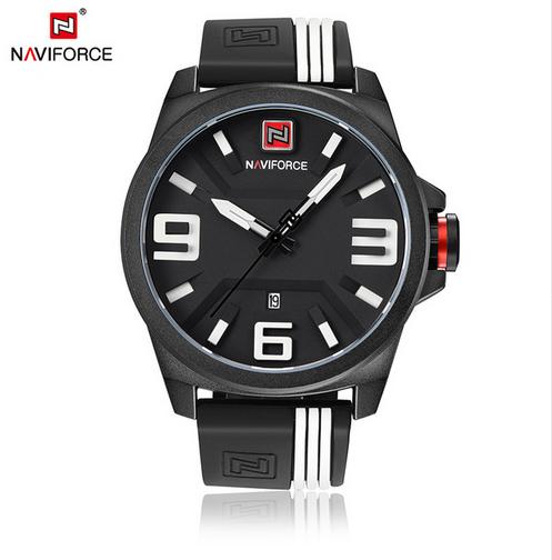 Waterproof male quartz watch NAVIFORCE 9098