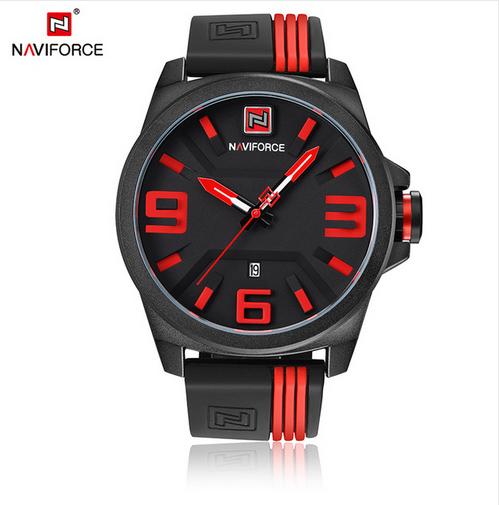 Waterproof male quartz watch NAVIFORCE 9098