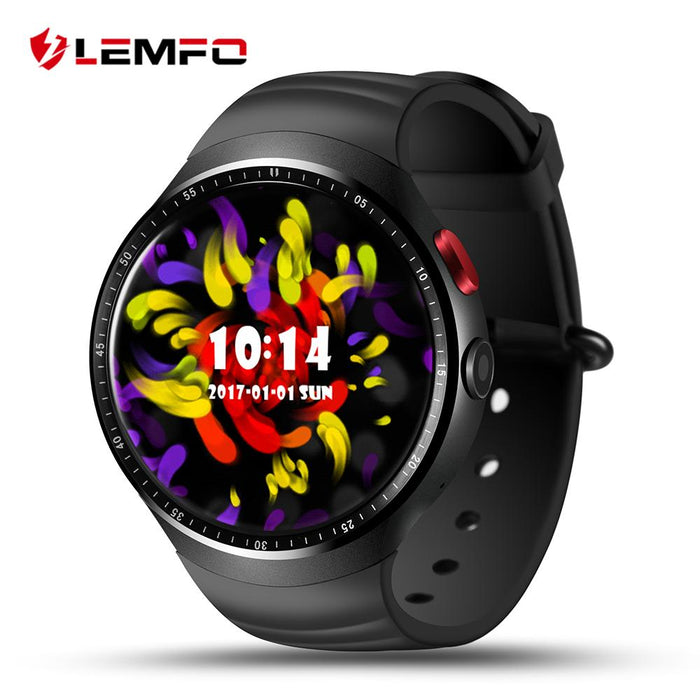 A smart watch camera LEMFO LES1 Android 5.1 MTK6580 1GB + 16GB