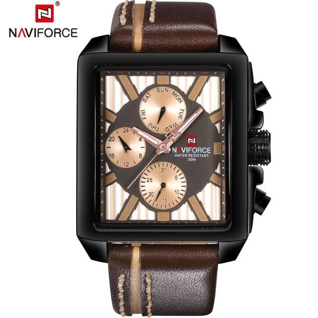 Waterproof male quartz watch NAVIFORCE 9111