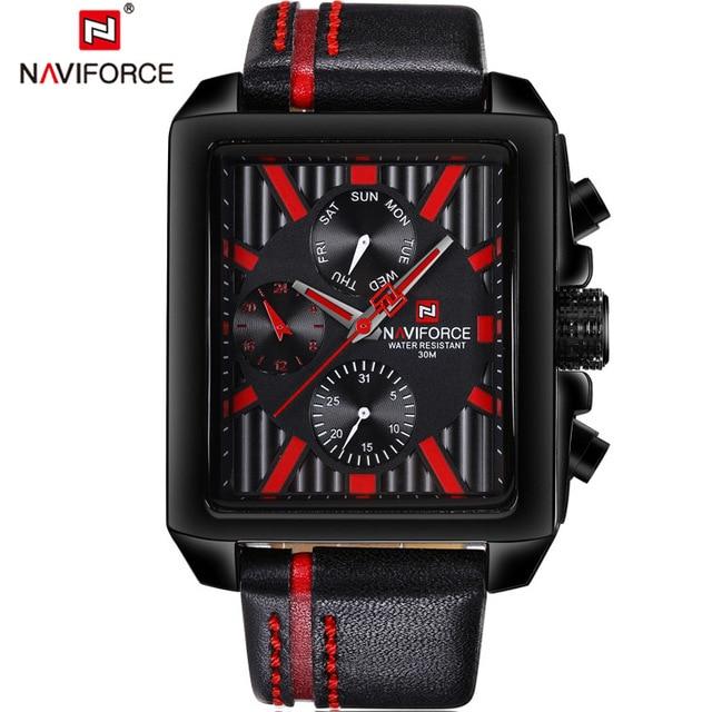 Waterproof male quartz watch NAVIFORCE 9111