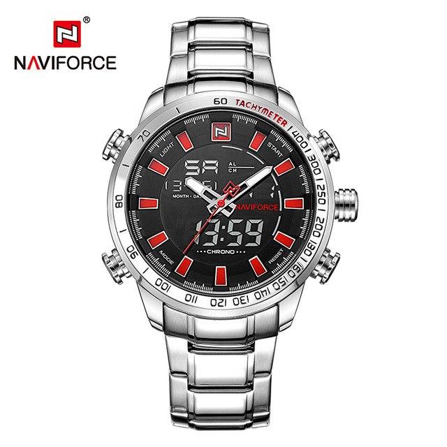 Waterproof male quartz watch NAVIFORCE 9093