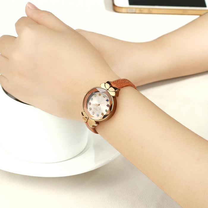 Waterproof ladies' quartz watch JULIUS 627