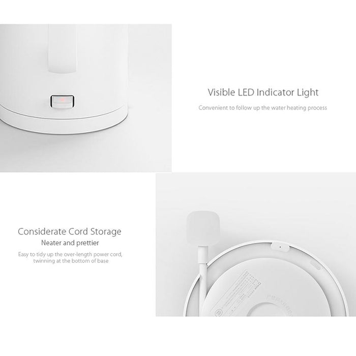 Kettle Xiaomi Mijia 1.5L, temperature control, control of smartphone