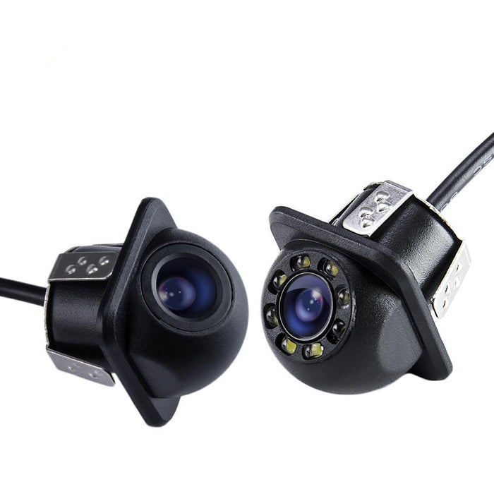 Waterproof rear camera with LED light