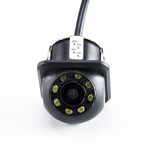 Waterproof rear camera with LED light