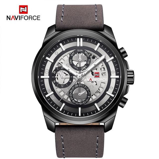 Waterproof male quartz watch NAVIFORCE 9129