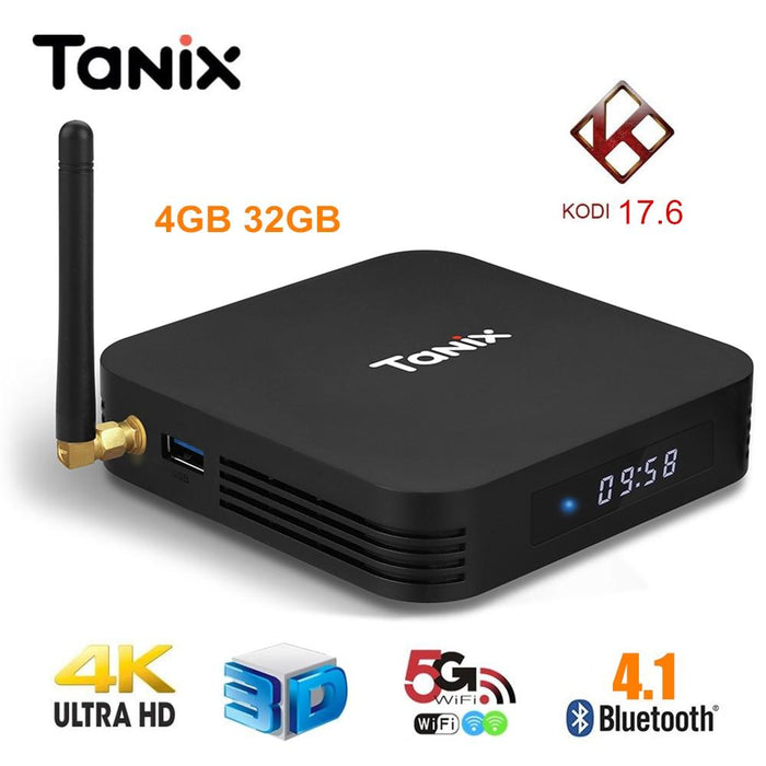 TV box Tanix TX28, Android 7.1, 4GB RAM, 32GB ROM, WiFi, Bluetooth 4.1, 4K