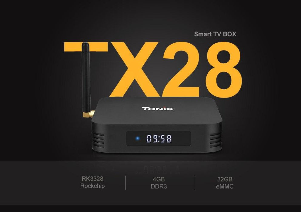 TV box Tanix TX28, Android 7.1, 4GB RAM, 32GB ROM, WiFi, Bluetooth 4.1, 4K