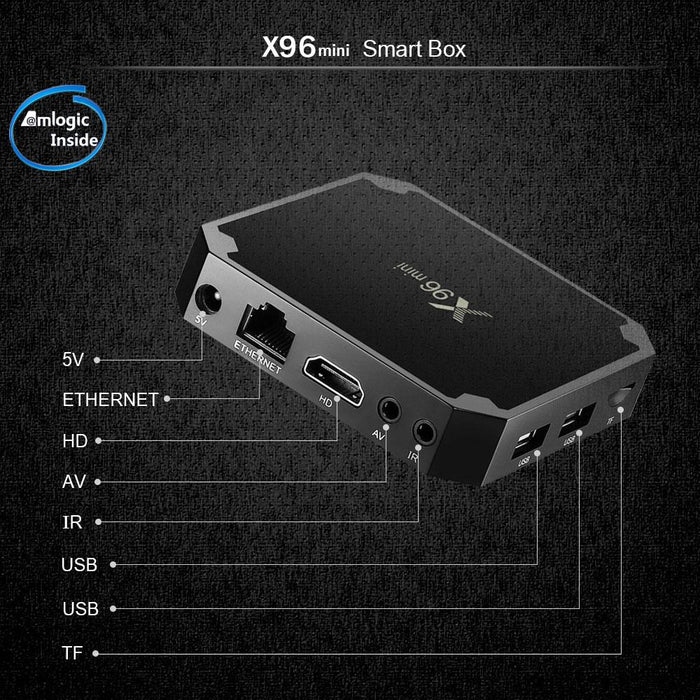 TV box X96, Android 7.1.2, 2GB RAM, 16GB ROM, WiFi, 4K