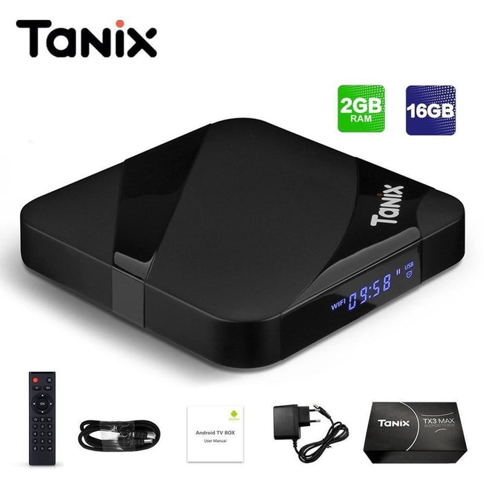 TV box Tanix TX3, Android 7.1, 2GB RAM, 16GB ROM, WiFi, Bluetooth 4.1