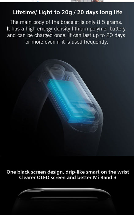 Smart Xiaomi Mi Band 3 Bracelet